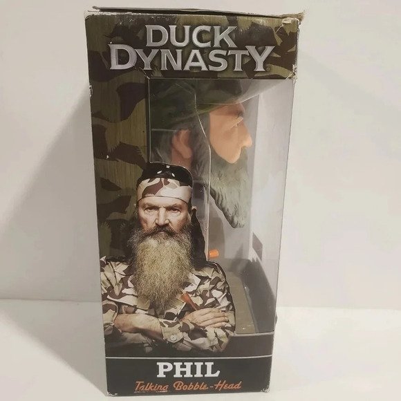 Duck Dynasty Wacky Wobbler Talking Bobble Head (Phil). - Picture 2 of 4